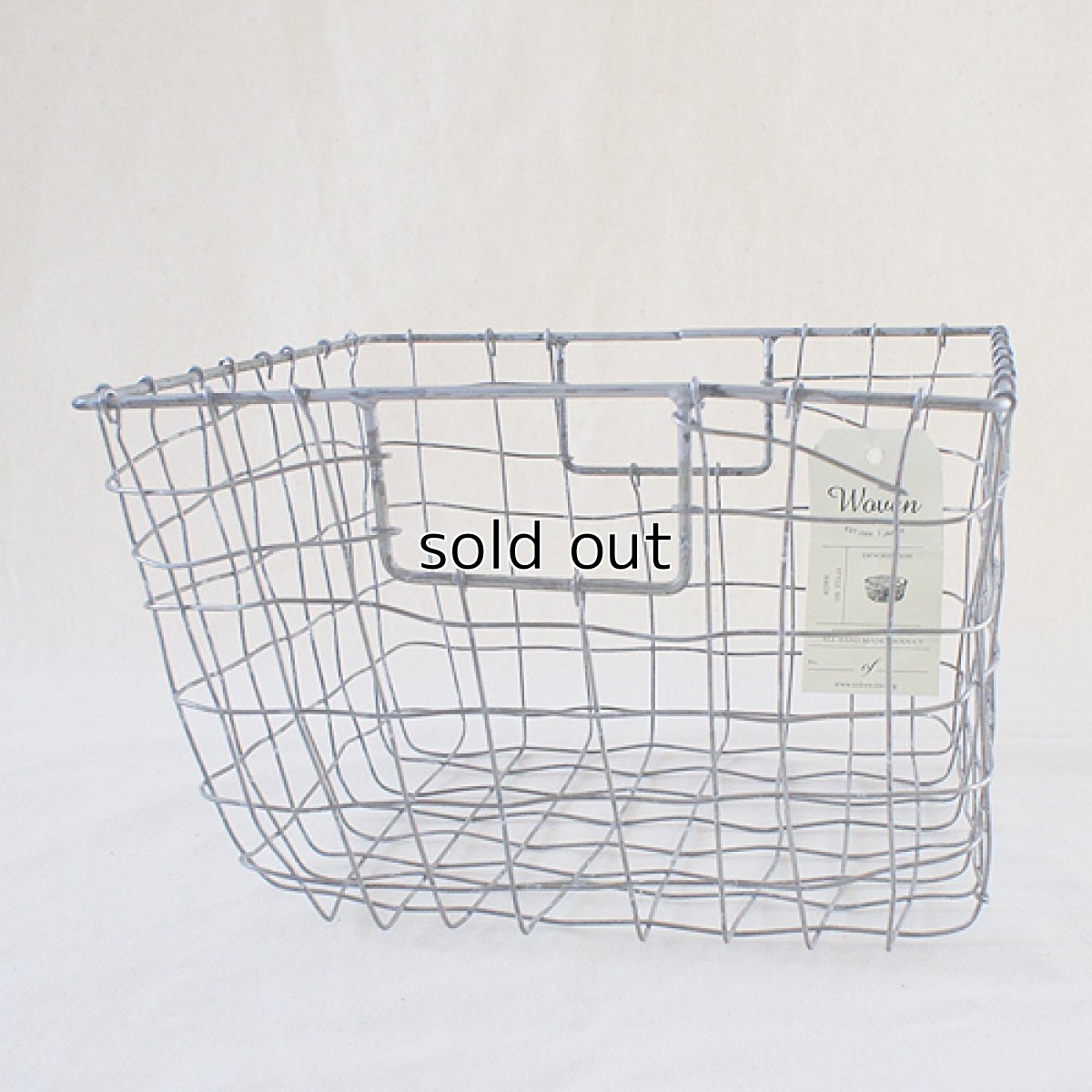 画像2: ワイヤーバスケット スクエア　 (2)