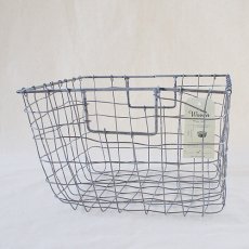 画像2: ワイヤーバスケット スクエア　 (2)