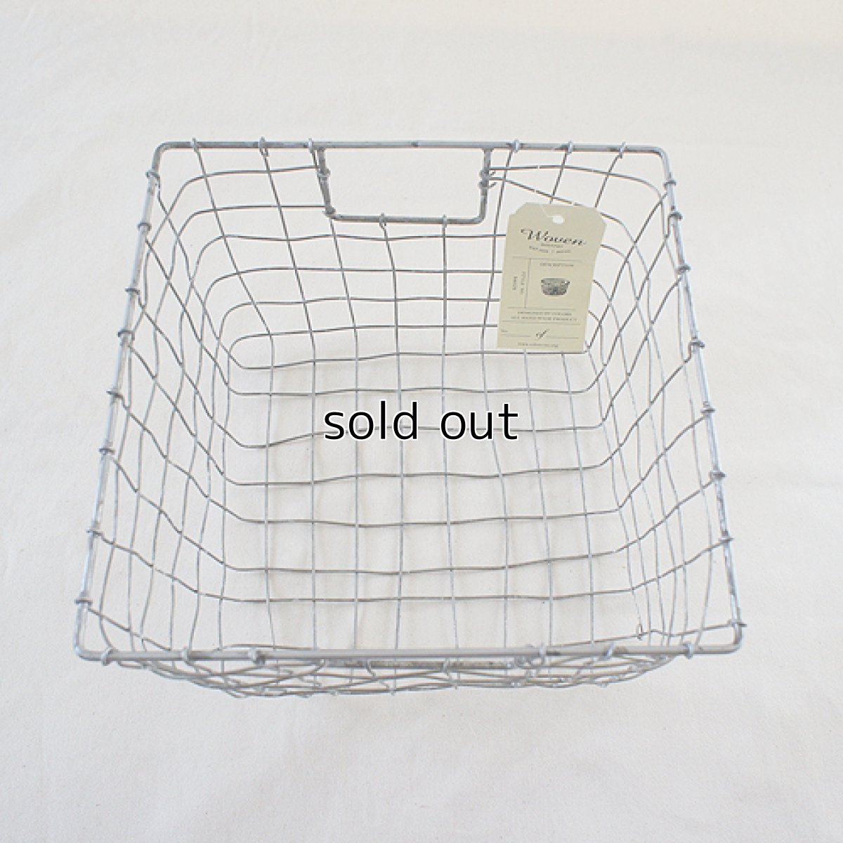 画像3: ワイヤーバスケット スクエア　 (3)