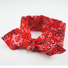 画像1: Cool bandanna-red (1)