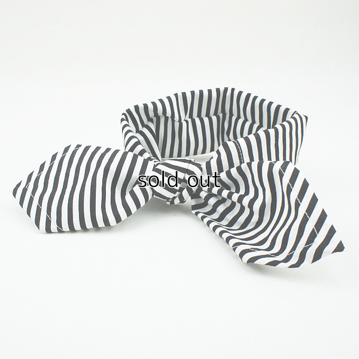 画像1: Cool bandanna-black stripe (1)