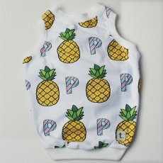画像1: Pineapple white-tank top (1)