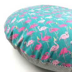 画像2: tomoni Cushion-round(flamingo) (2)