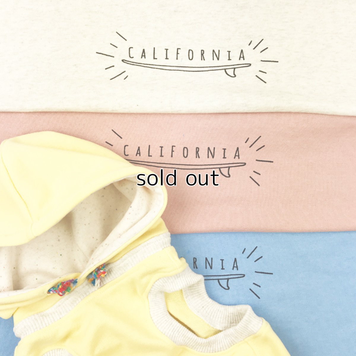 画像1: California - hoodie  (1)