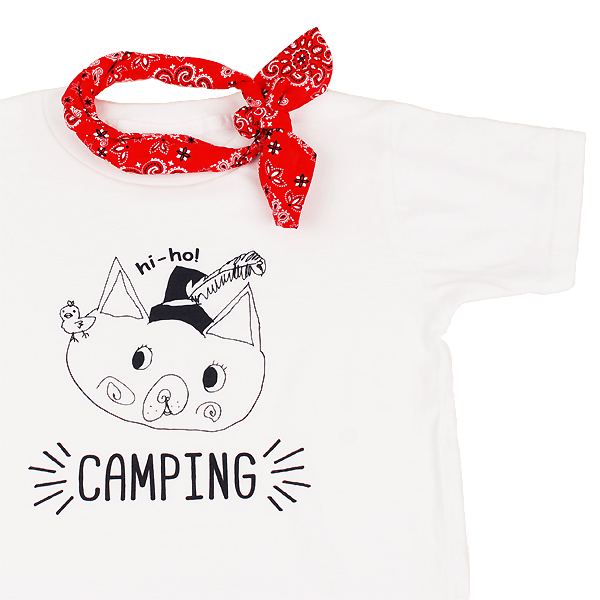 キッズサイズ★hi-ho！CAMPINGーT-shirt