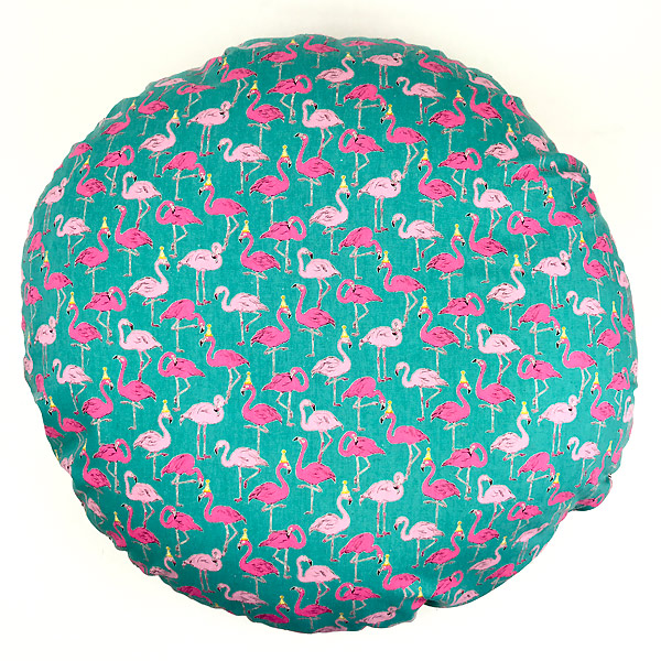 tomoni Cushion-round(flamingo)